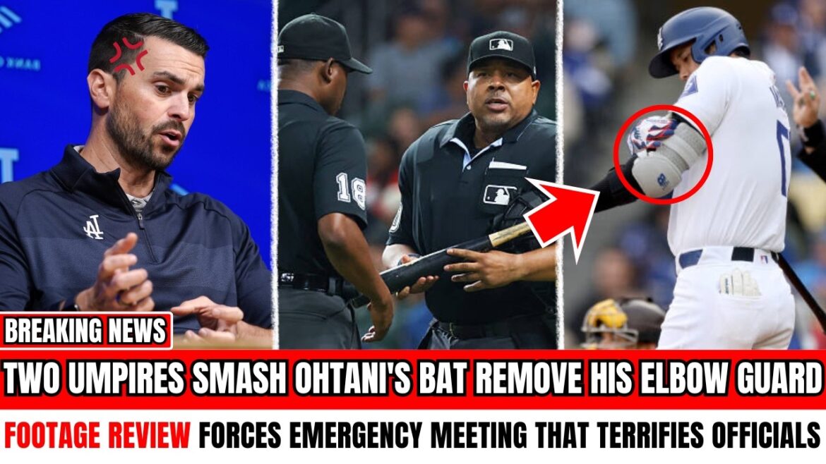 Two Umpires Rush Ohtani In 6th Inning Smash His Bat And Footage Review Forces Emergency Meeting W .. Two Umpires Rush Ohtani In 6th Inning Smash His Bat And Footage Review Forces Emergency Meeting W ..