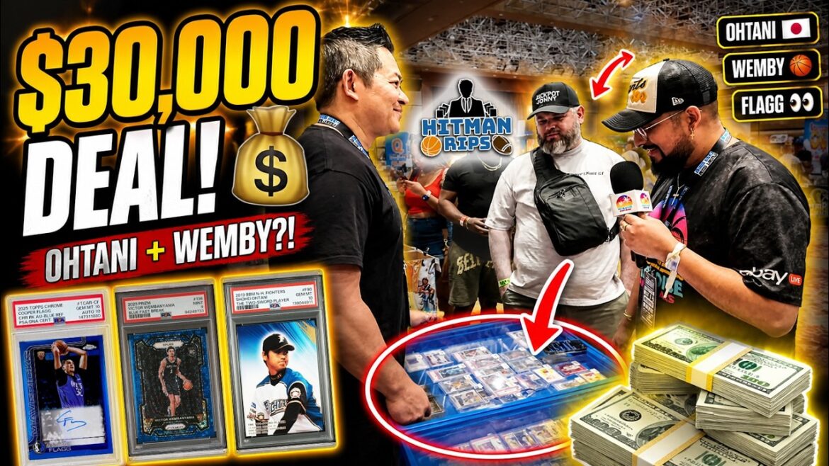 $30,000 Deal & Buying Rare Shohei Ohtani Japanese Rookies! Front Row Show May 2026 VLOG
