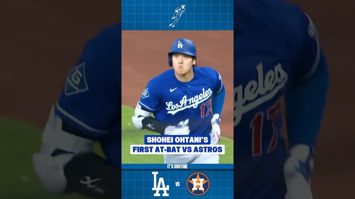 Shohei Ohtani's First At-Bat VS Astros Game 1