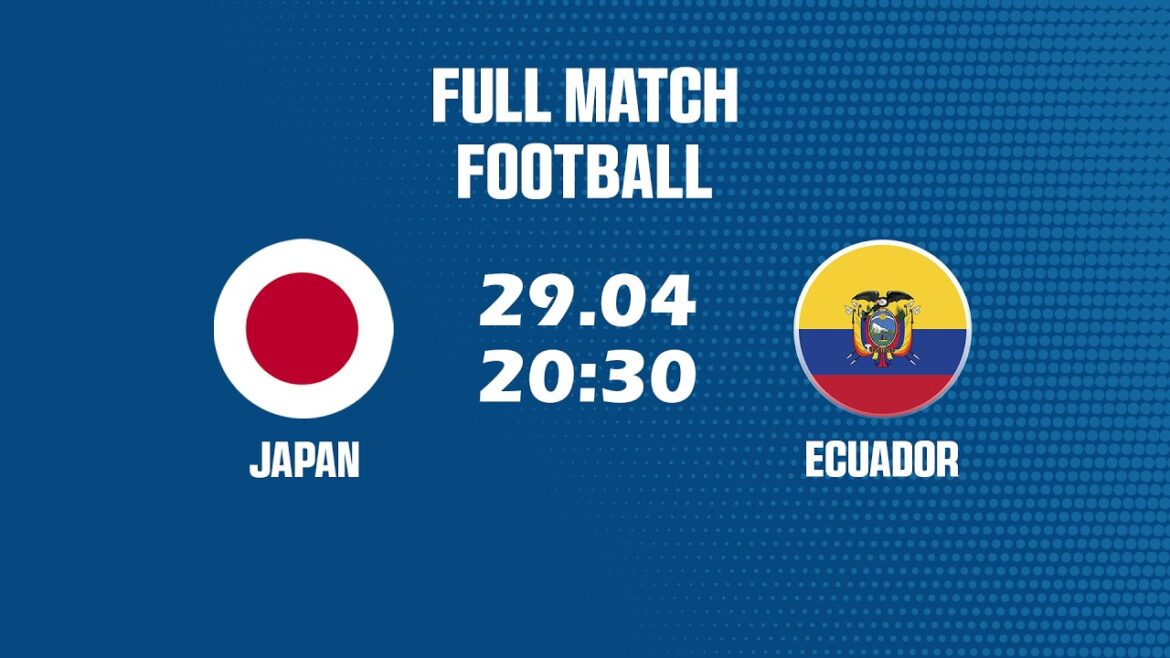 🔴 Japan vs Ecuador | Back-to-Back Dangerous Chances