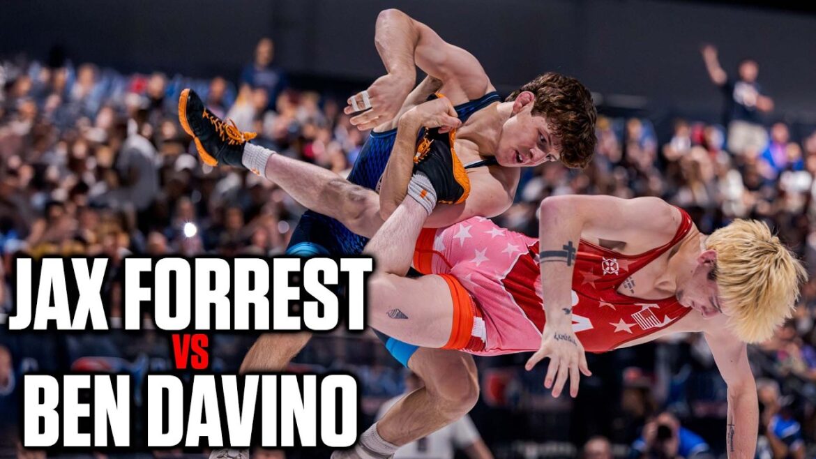 Ben Davino vs Jax Forrest 2026 US Open 61 kg Semifinal