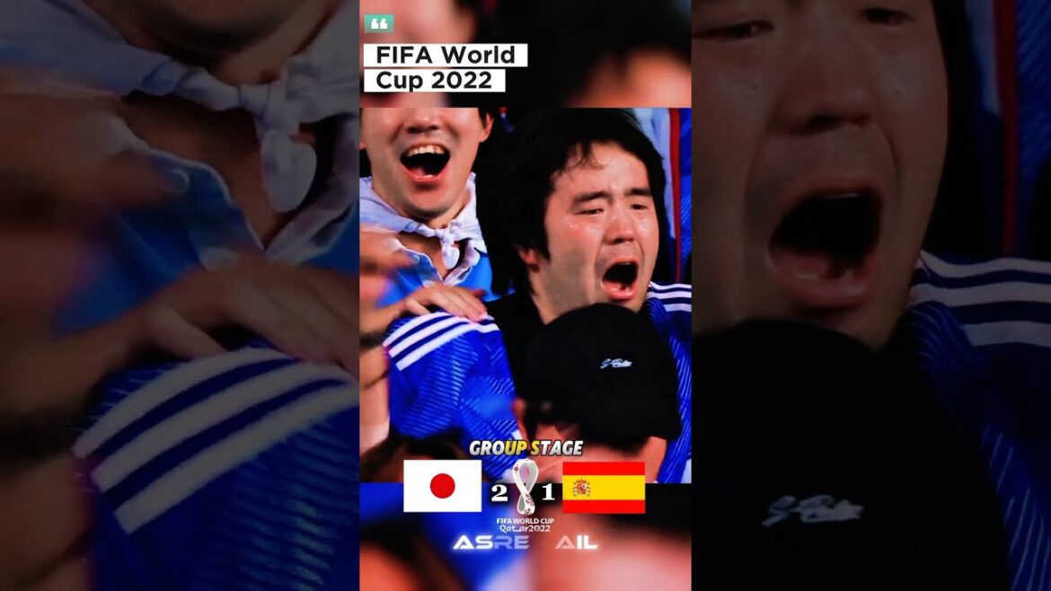 spain vs japan wc match 2022 #football #shortvideo #trending #soccer #highlights #live #worldcup