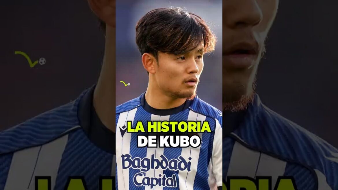 🤯 Takefusa Kubo's incredible story to reach the elite! #football #public curiosities
