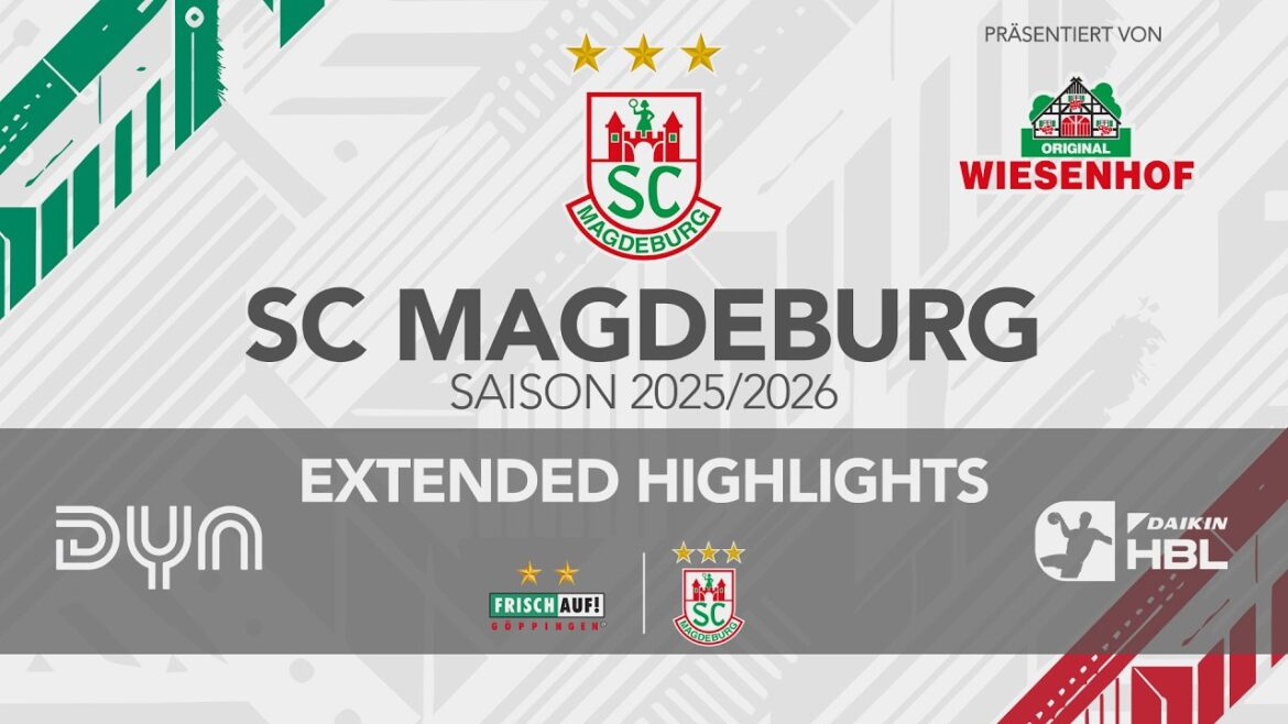 Extended Highlights: Fresh Up! Göppingen vs. SC Magdeburg | DAIKIN HBL | 27th matchday 25/26 | Extended Highlights: Fresh Up! Göppingen vs. SC Magdeburg | DAIKIN HBL | 27th matchday 25/26 |
