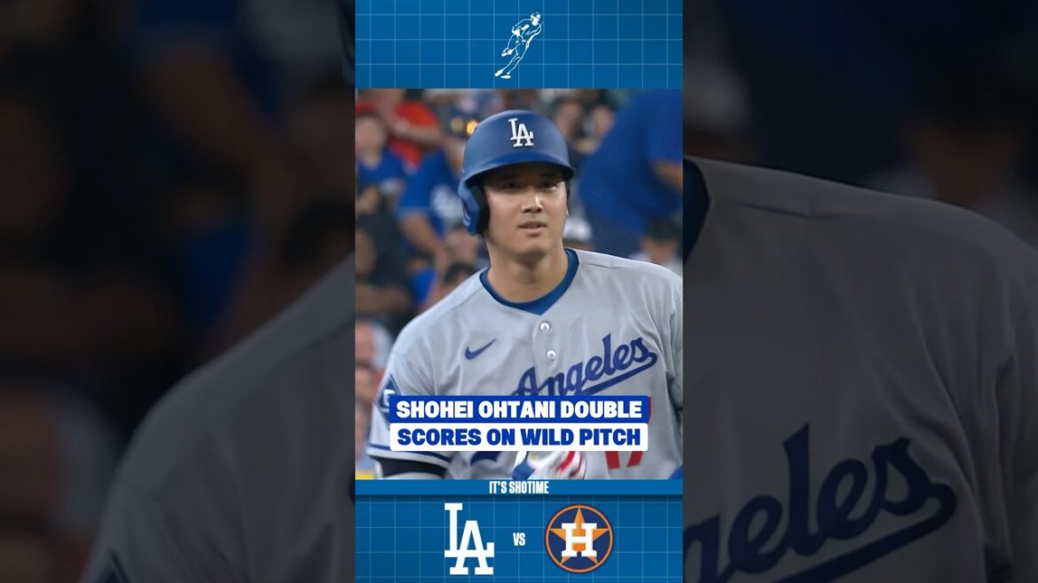 Shohei Ohtani Rips Double And Scores On Wild Pitch
