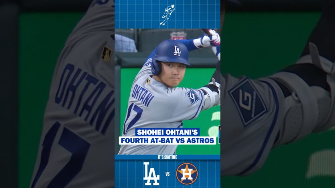 Shohei Ohtani's Fourth At-Bat VS Astros Game 3