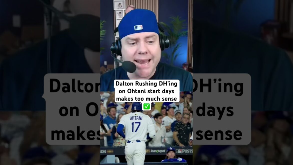 Dalton Rushing DH’ing on Shohei Ohtani start days makes too much sense ✅