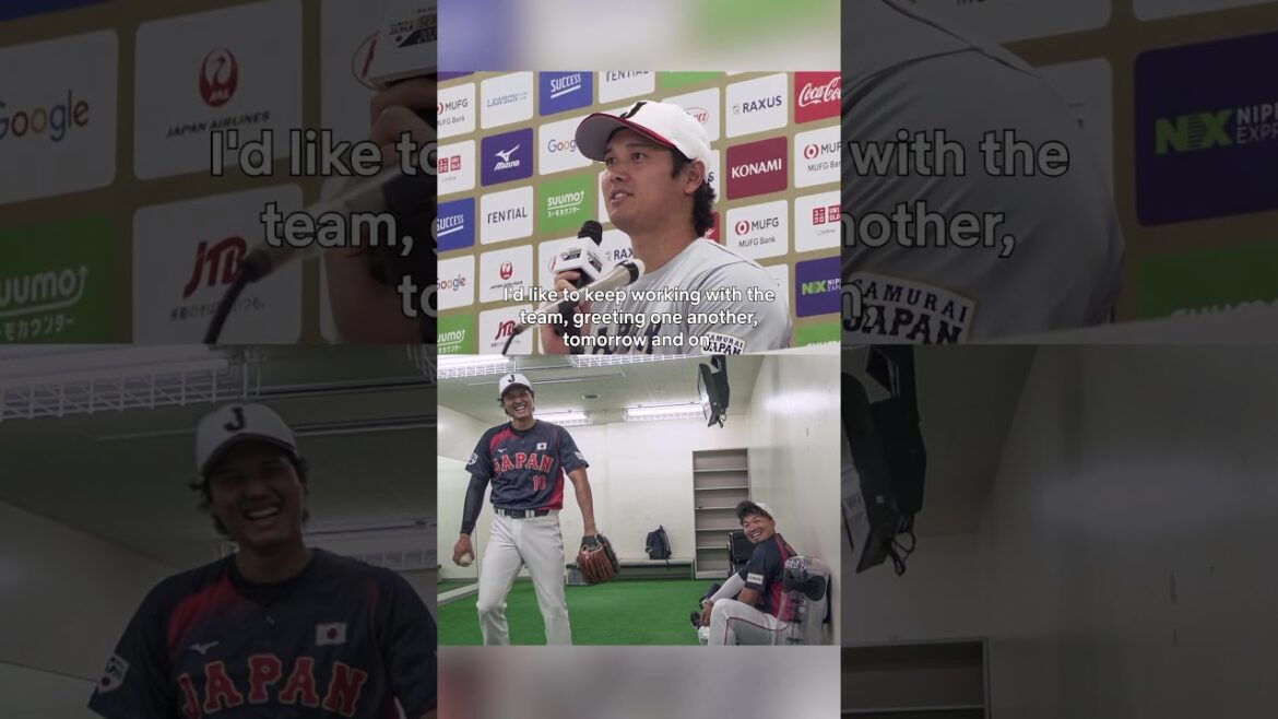 Whenever Shohei Ohtani and Seiya Suzuki are together it turns into a comedy show 😂 #mlb #japan #wbc