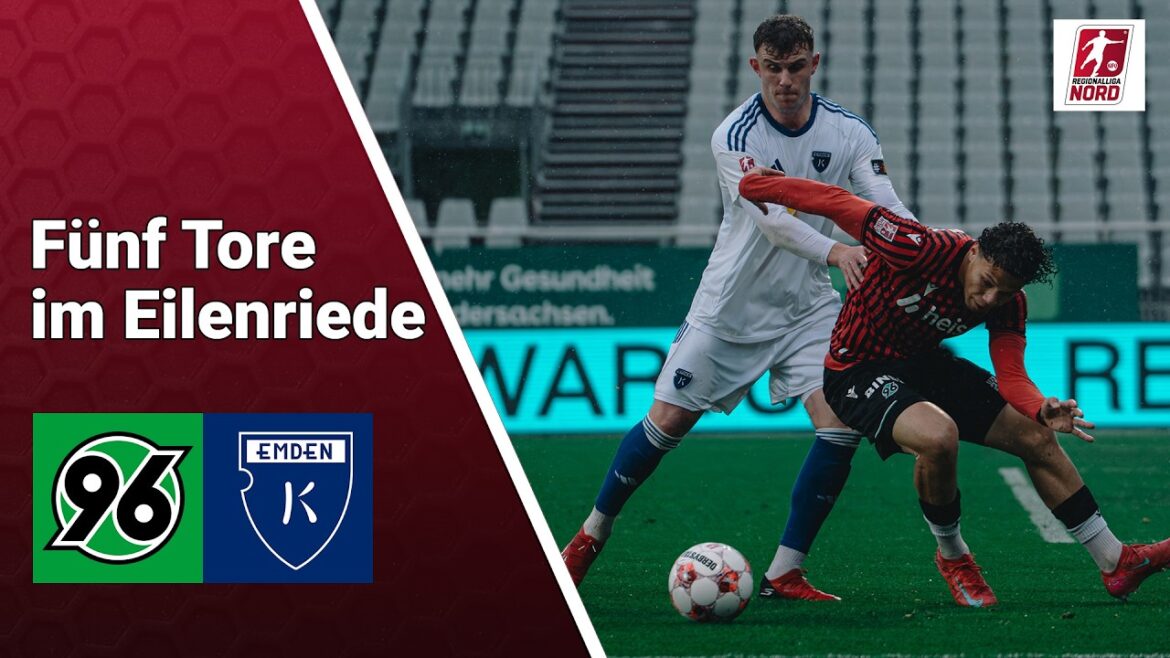 Hannover 96 U23 - Kickers Emden | Regional League North | 25th matchday 2025/26