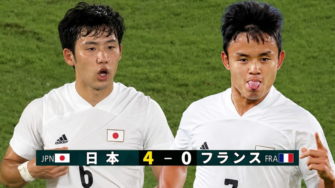 The Japanese national team defeated the French national team, and France suffered a humiliating exit from the group stage.
