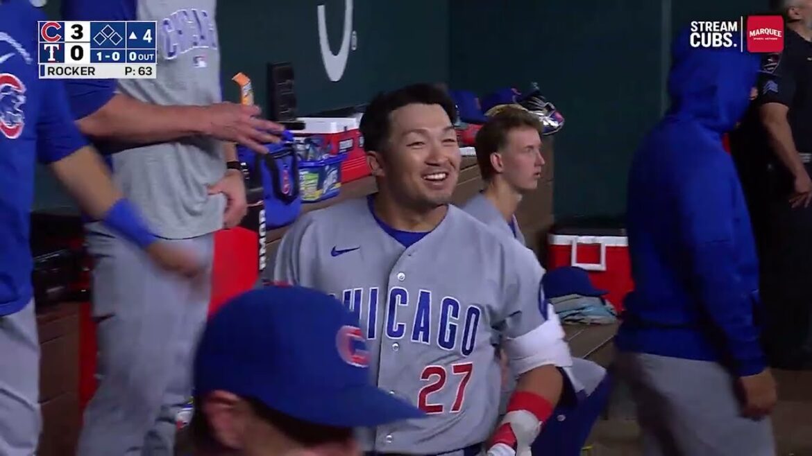 Seiya SMASH! 💥 Seiya Suzuki crushes a two-run home run for the Cubs! 🐻 (419 feet, 110.2 MPH 💪)