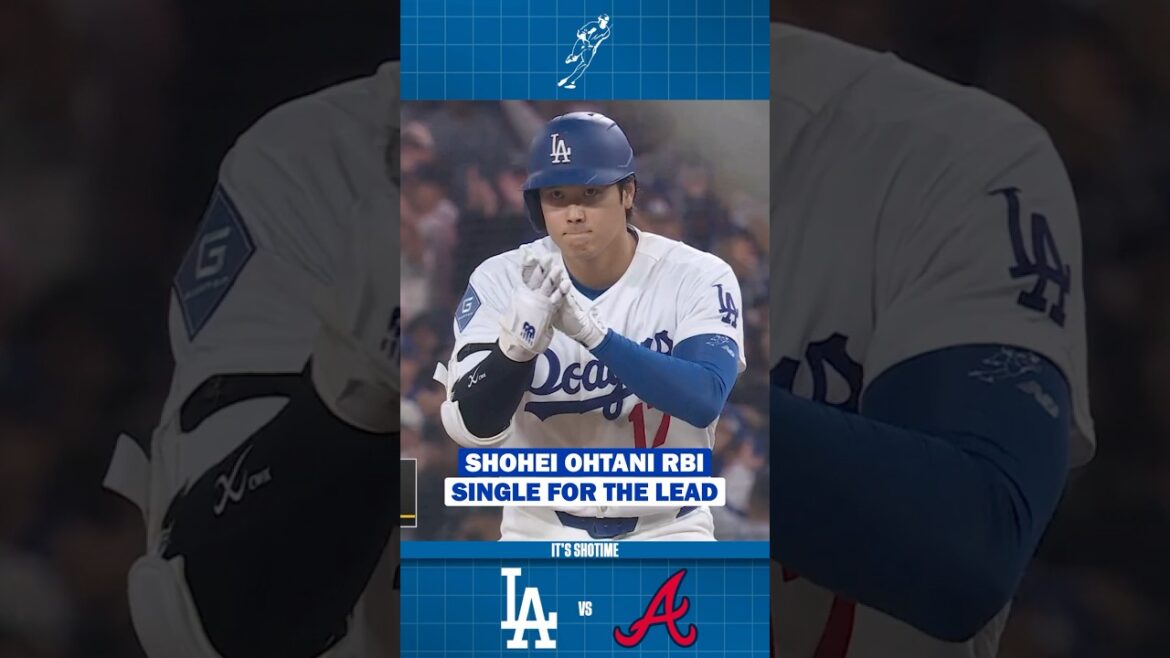 Shohei Ohtani Delivers RBI Single Takes The Lead