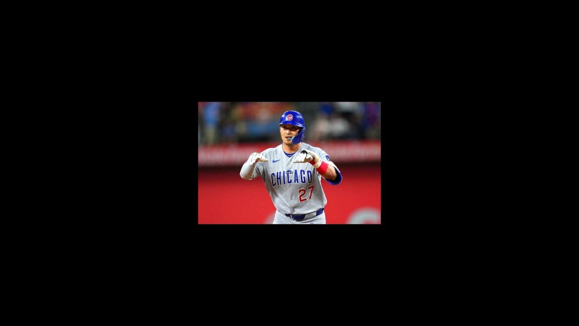 Seiya Suzuki No. 7 2 runs! A great achievement for the Cubs with 10 consecutive wins!