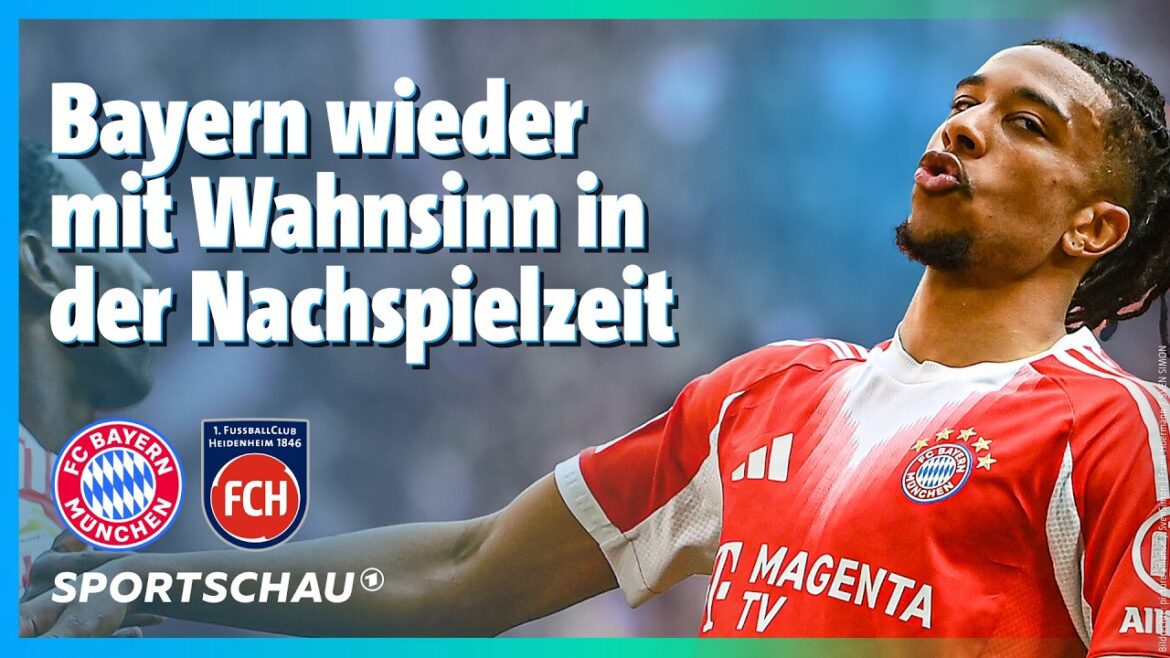 FC Bayern Munich – 1. FC Heidenheim Highlights Bundesliga | Sports show FC Bayern Munich - 1. FC Heidenheim Highlights Bundesliga | Sports show