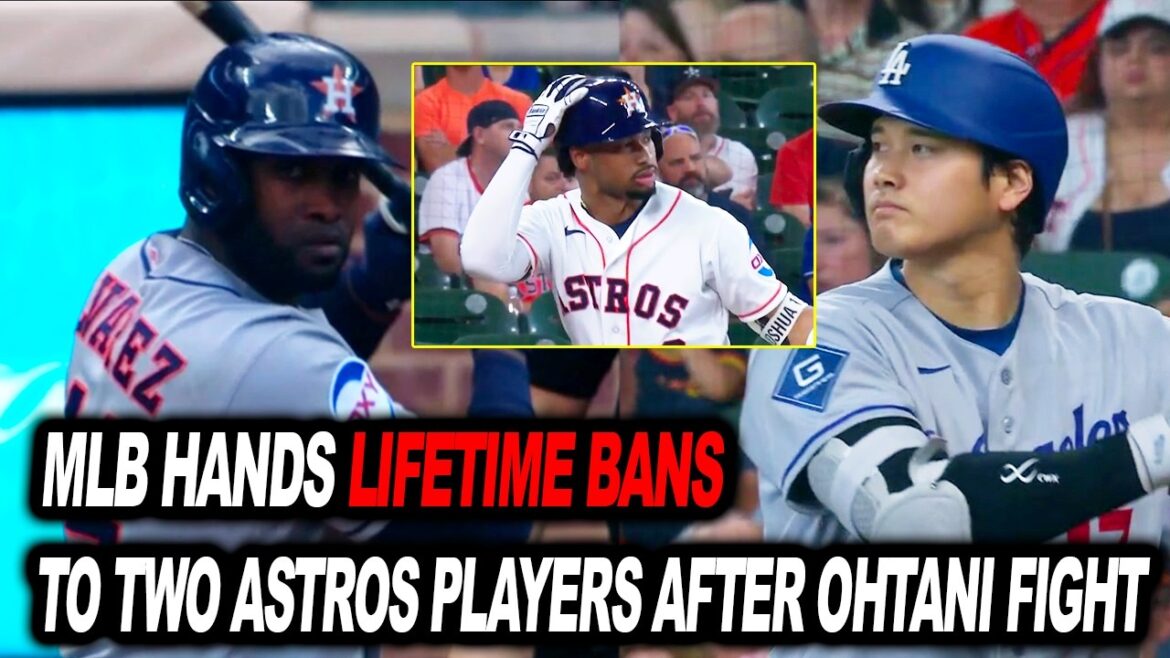MLB Issues Punishment After Dangerous Play on Ohtani in Game 3! Two Astros Stars Banned Forever MLB Issues Punishment After Dangerous Play on Ohtani in Game 3! Two Astros Stars Banned Forever
