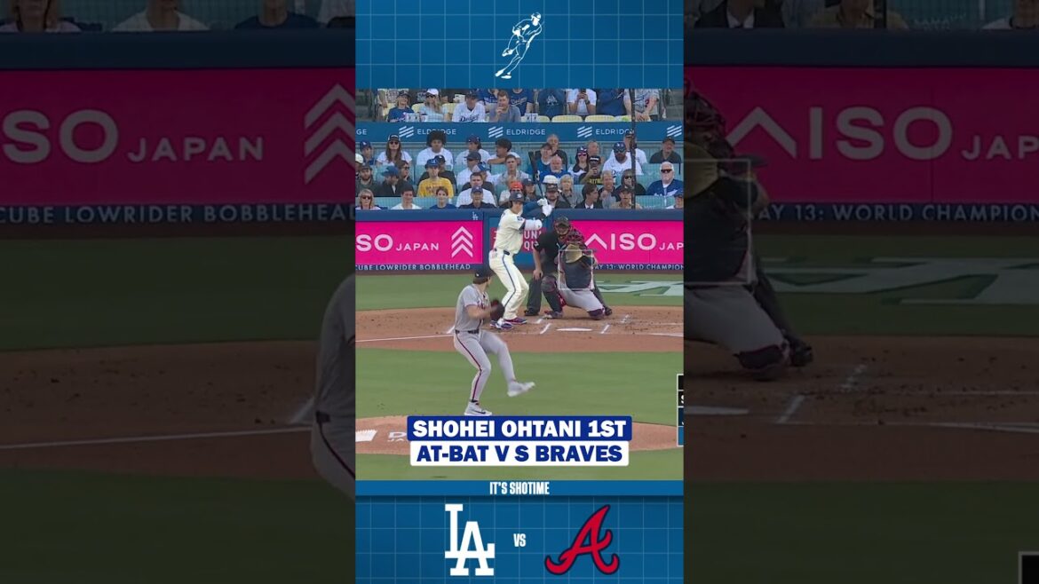 Shohei Ohtani's First At-Bat VS Braves Game 2