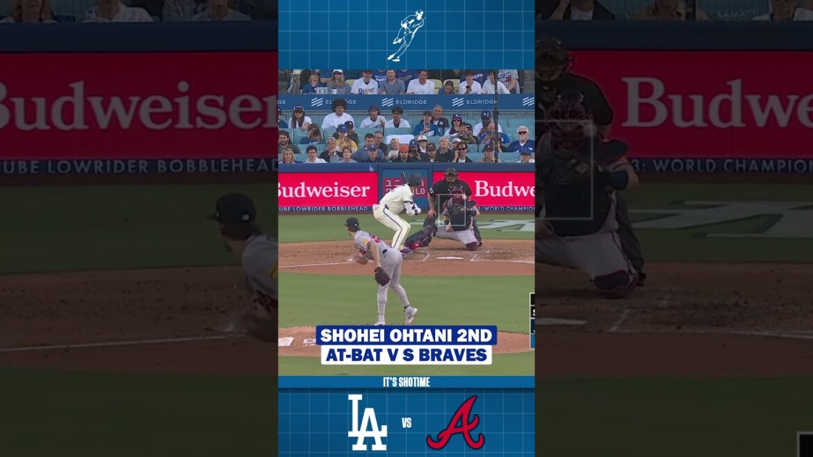 Shohei Ohtani's Second At-Bat VS Braves Game 2