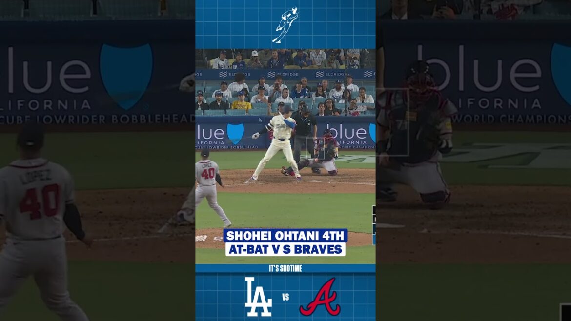 Shohei Ohtani's Fourth At-Bat VS Braves Game 2
