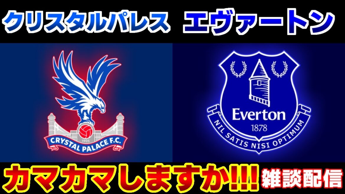 [Daichi Kamata starting lineup!!!]Crystal Palace vs Everton | Premier League/Japan National Soccer National Team