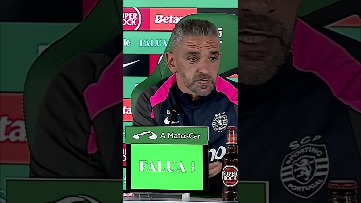 Rui Borges: «Revolution in Sporting’s squad? Apart from Morita…» #sporting #ligaportugal Rui Borges: «Revolution in Sporting’s squad? Apart from Morita...» #sporting #ligaportugal