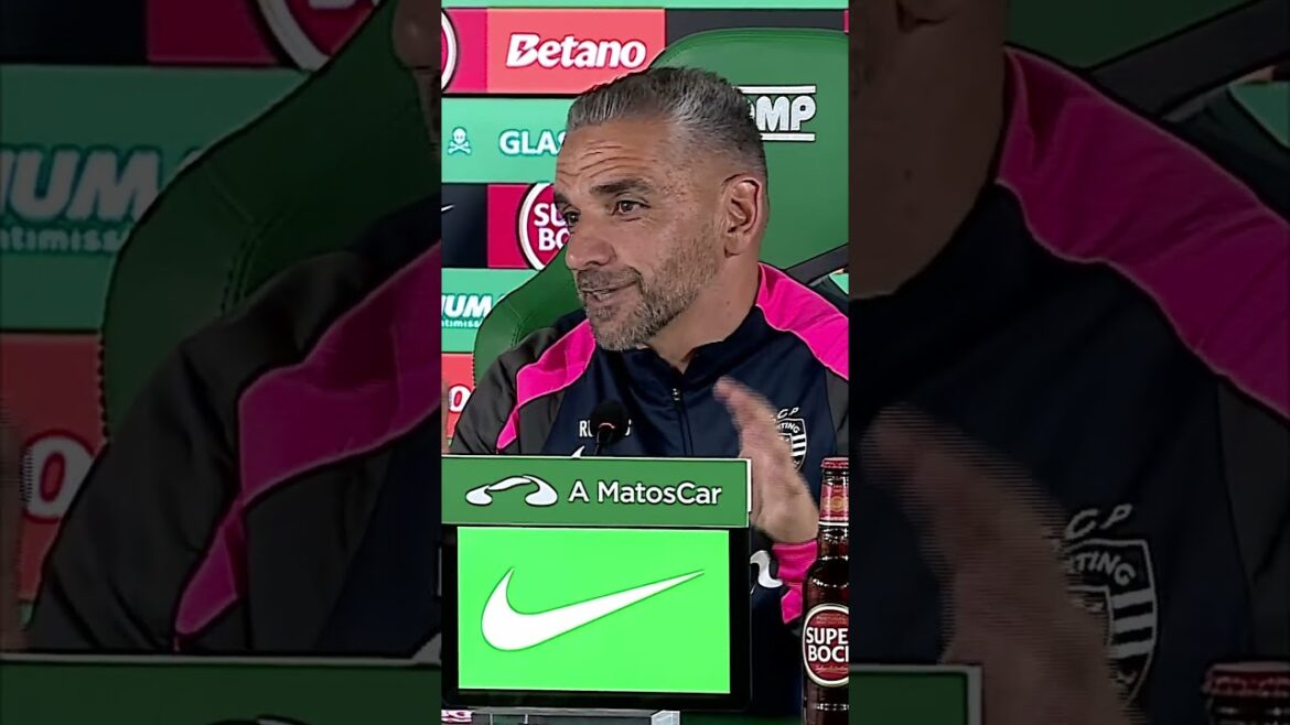 Rui Borges: «Bragança’s renewal doesn’t go through the coach» #sporting #ligaportugal