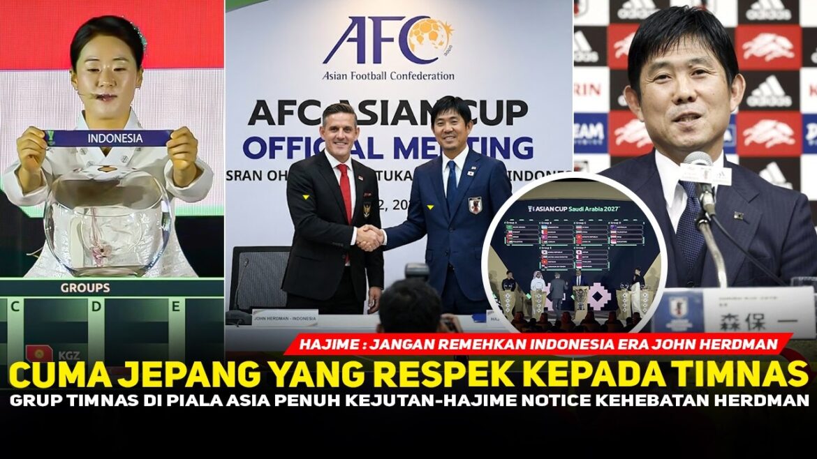 MORIYASU ARRIVES" MEET JOHN HERDMAN❗️Japan Respects National Team After Asian Cup Drawing~AFC Underestimates National Team