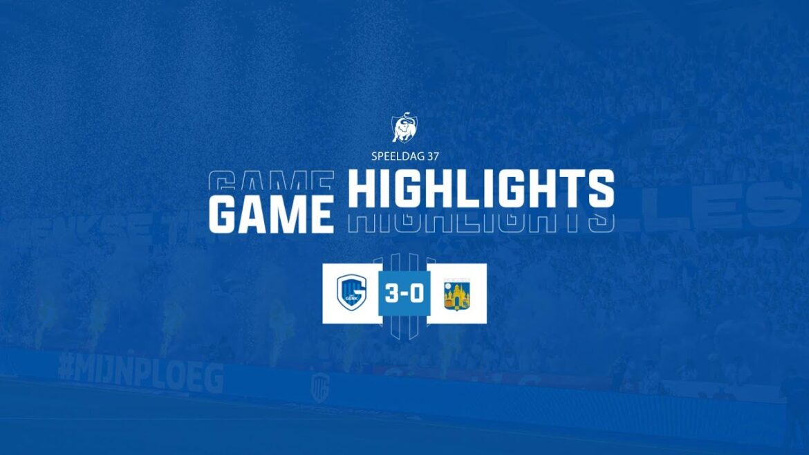 ⚽️ Europe PO: MD7 - KRC Genk - KVC Westerlo - Game Highlights