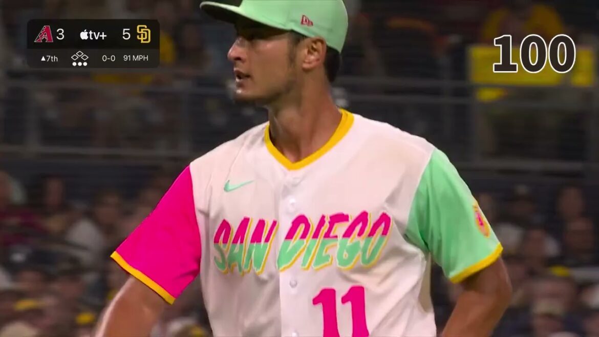 [One of the best four-seam starters]SD Yu Darvish 2022 RS all strikeouts