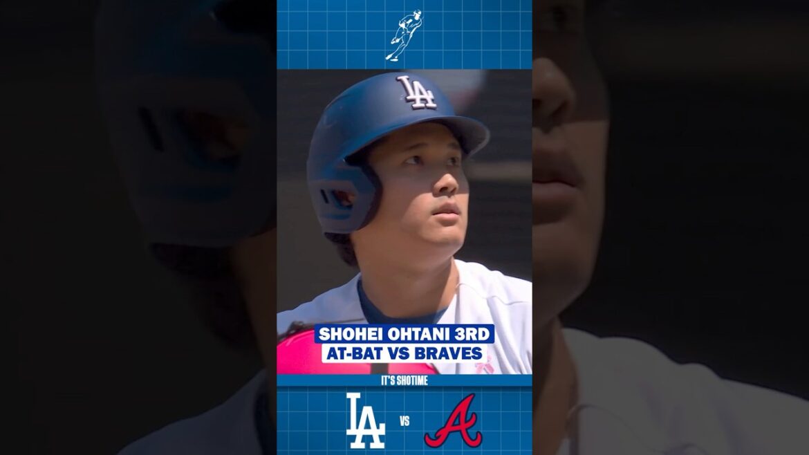 Shohei Ohtani's Third At-Bat VS Braves Game 3