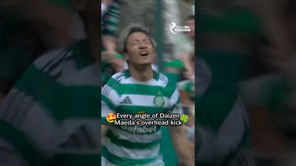 Daizen Maeda's MAGIC Overhead Kick 🧙‍♂️