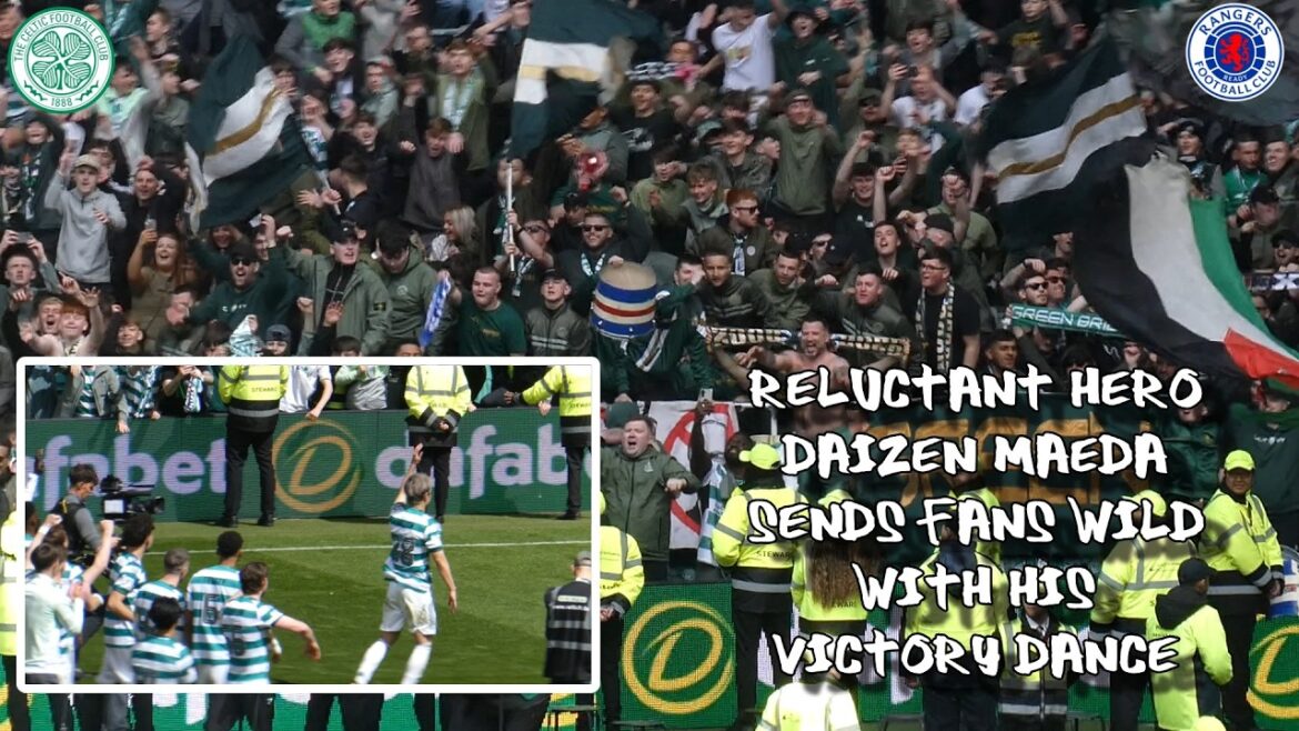Reluctant Hero Daizen Maeda Sends Fans Wild With His Victory Dance - Celtic 3 - Rangers 1
