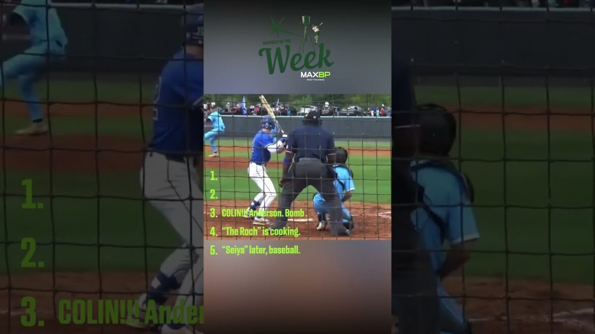 Barrels of the Week: Seiya, Yordan, Rece Hinds & More