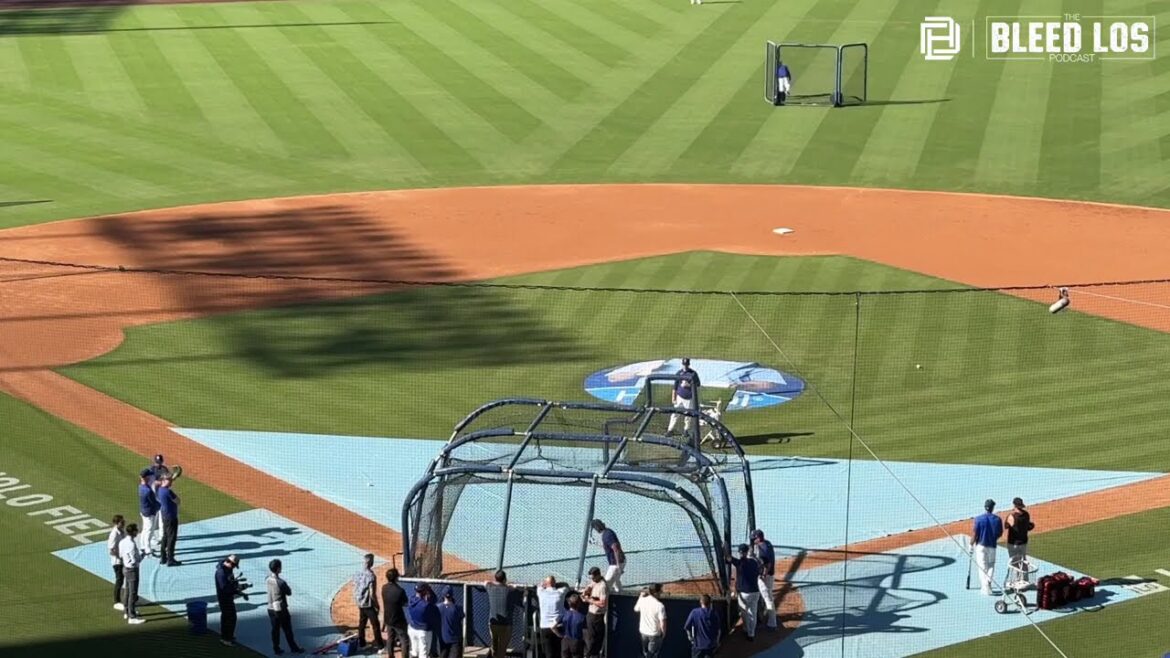 Shohei Ohtani Just Hit a Ball OUT of Dodger Stadium During BP 😳 | Shohei Ohtani