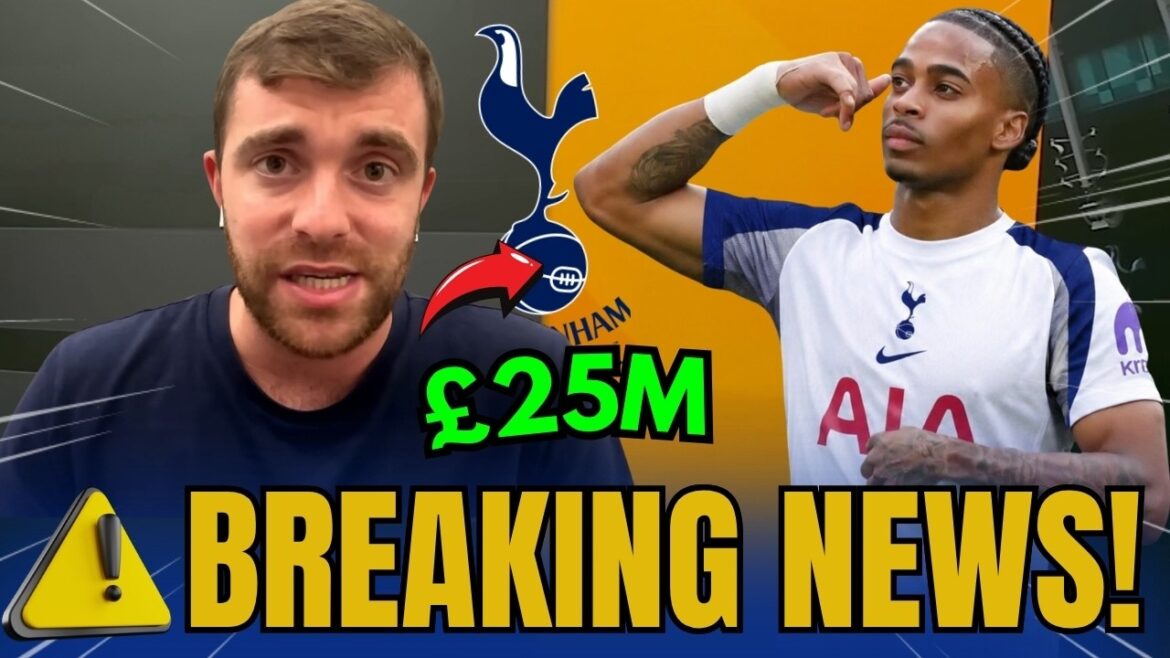 🚨💣BOMB! SUMMERVILLE TO SPURS? £69M STAR TALKS OPEN! JOHN STONES & AYASE UEDA ON RADAR TOTTENHAM NEWS