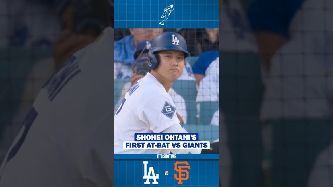Shohei Ohtani's First At-Bat VS Giants Game 1
