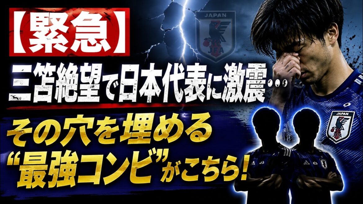 [Urgent]The Japanese national team is shaken by Mitoma's despair...Here is the "strongest duo" to fill the gap!