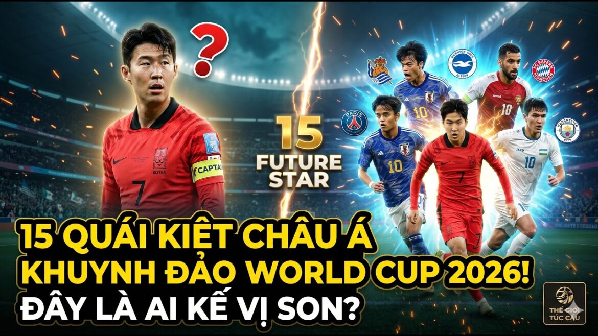HEUNG-MIN LIPSTICK AFTER | HERE ARE 15 ASIAN “MONSTERS” THAT WILL CLAIM WORLD CUP 2026! HEUNG-MIN LIPSTICK AFTER | HERE ARE 15 ASIAN "MONSTERS" THAT WILL CLAIM WORLD CUP 2026!