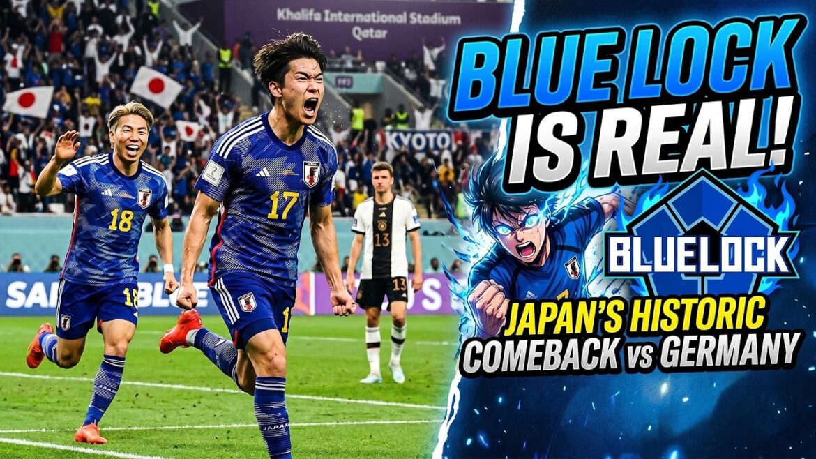 🔴 Blue Lock is Real! Japan’s Historic Comeback vs Germany 🔴 Blue Lock is Real! Japan's Historic Comeback vs Germany