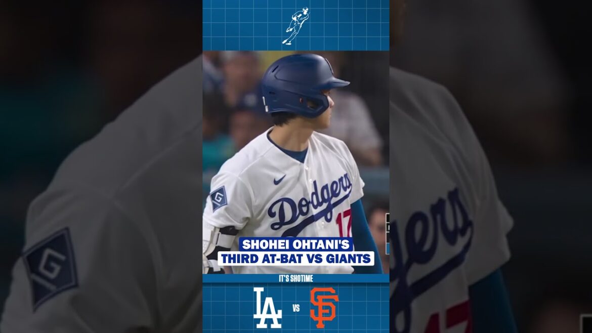 Shohei Ohtani's Third At-Bat VS Giants Game 2