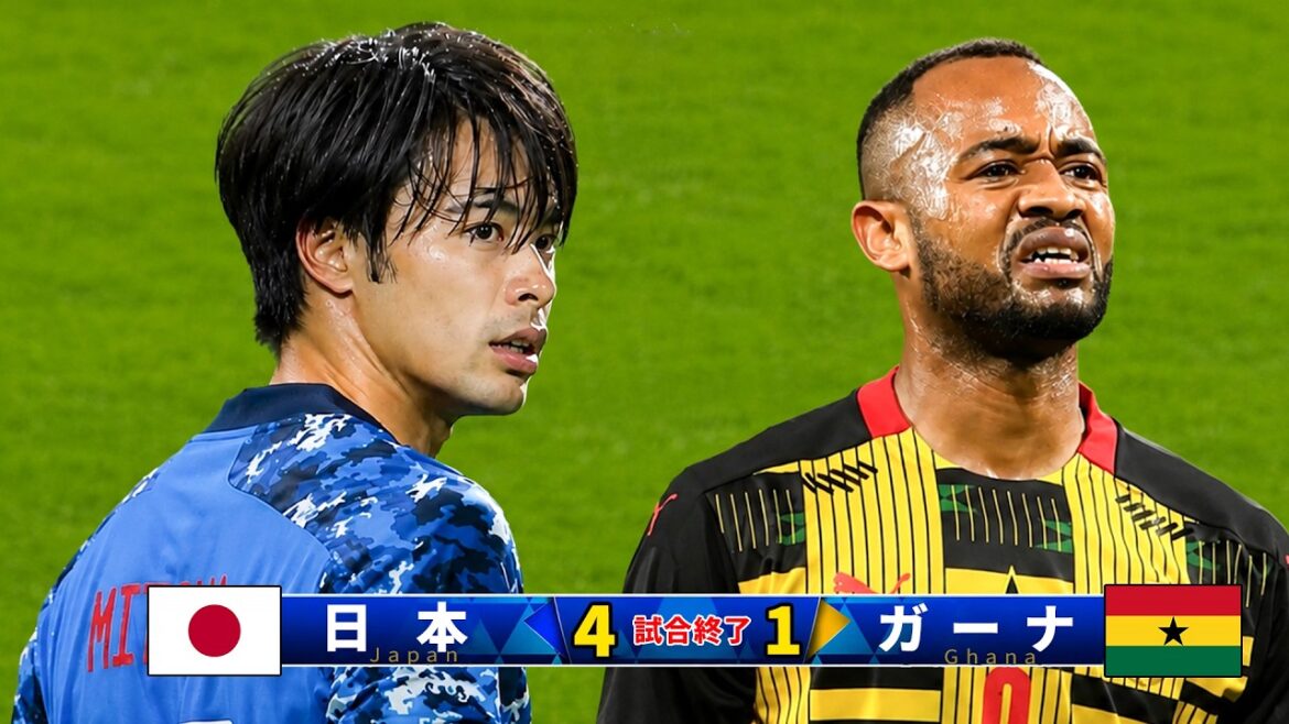 The Japanese national team’s all-round offensive power was proven in the match against Ghana, and they are ready for the World Cup. The Japanese national team's all-round offensive power was proven in the match against Ghana, and they are ready for the World Cup.
