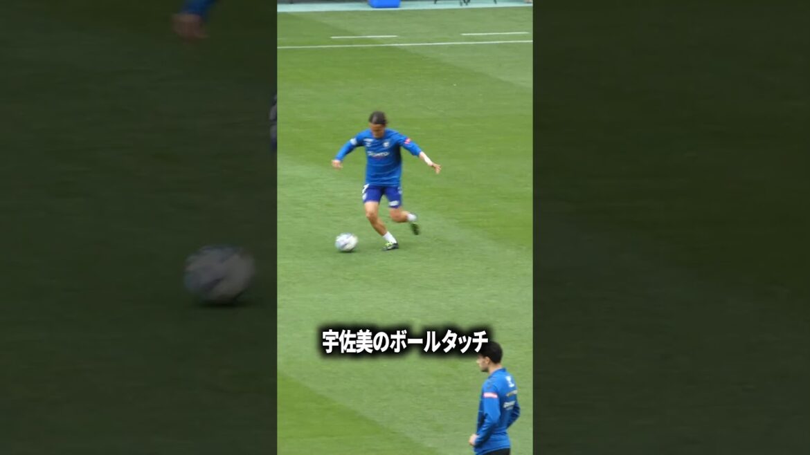 Usami's ball touch is amazing