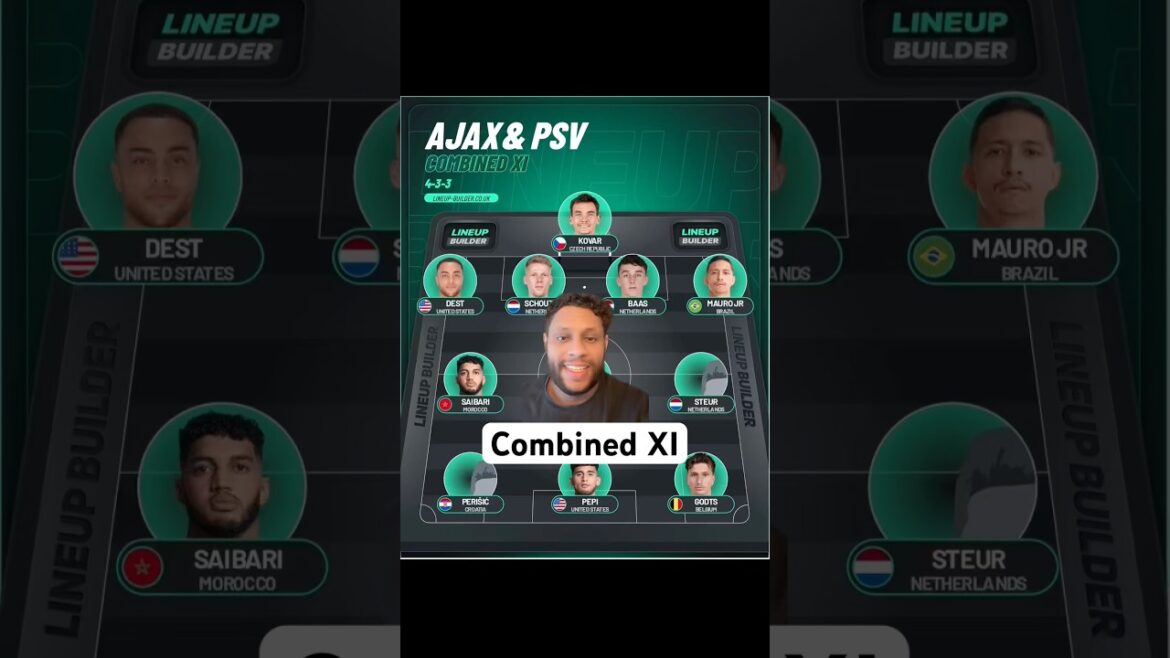 Ajax & PSV Combined XI #shorts #ajax #psv