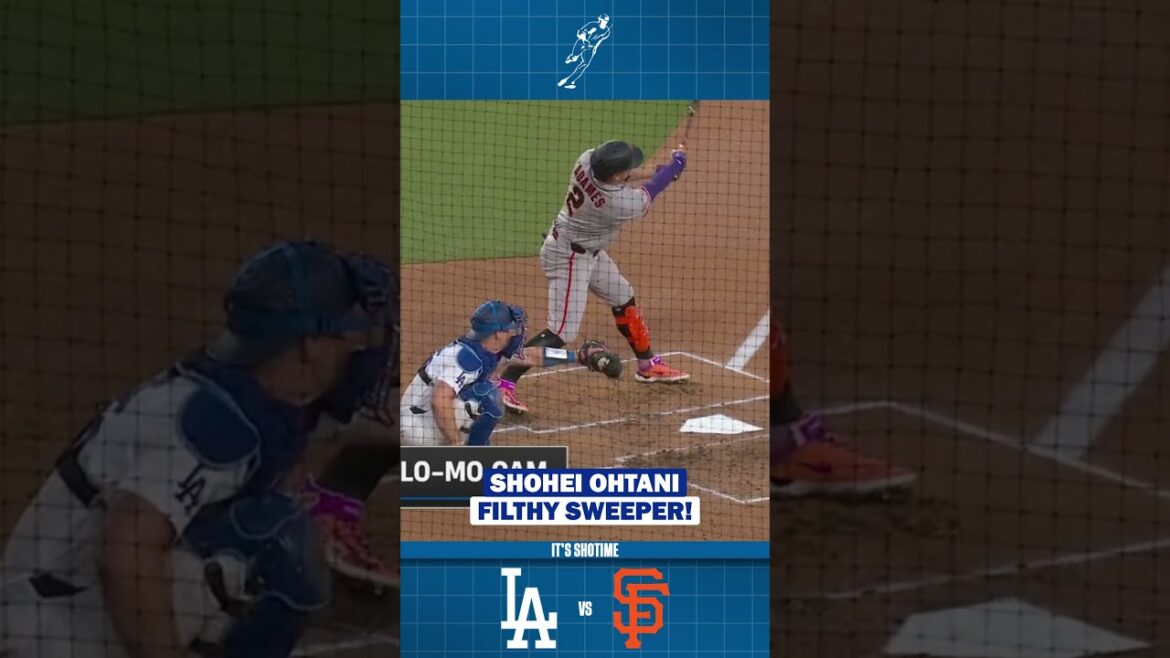 Shohei Ohtani Sweeper Looks Unhittable