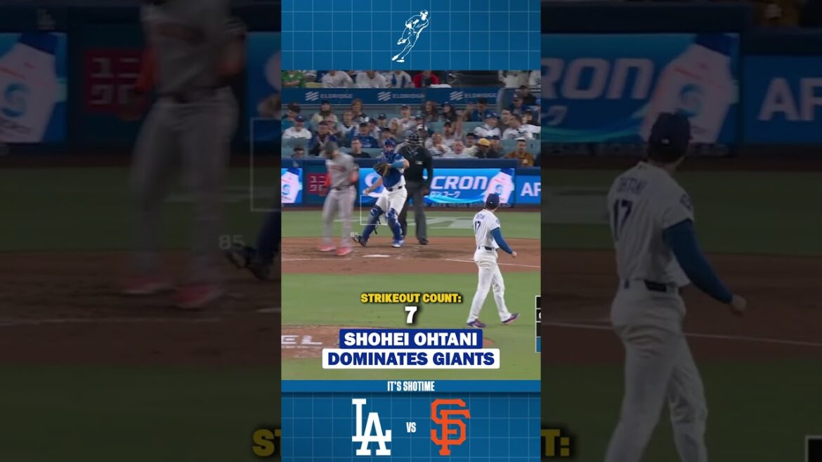 Shohei Ohtani Dominates Giants With 8 Strikeouts