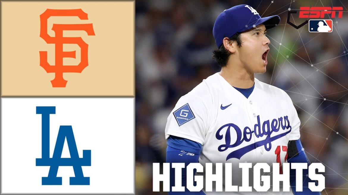 SHOHEI SHUTOUT 🔥 San Francisco Giants vs. Los Angeles Dodgers | Full Game Highlights | ESPN MLB SHOHEI SHUTOUT 🔥 San Francisco Giants vs. Los Angeles Dodgers | Full Game Highlights | ESPN MLB