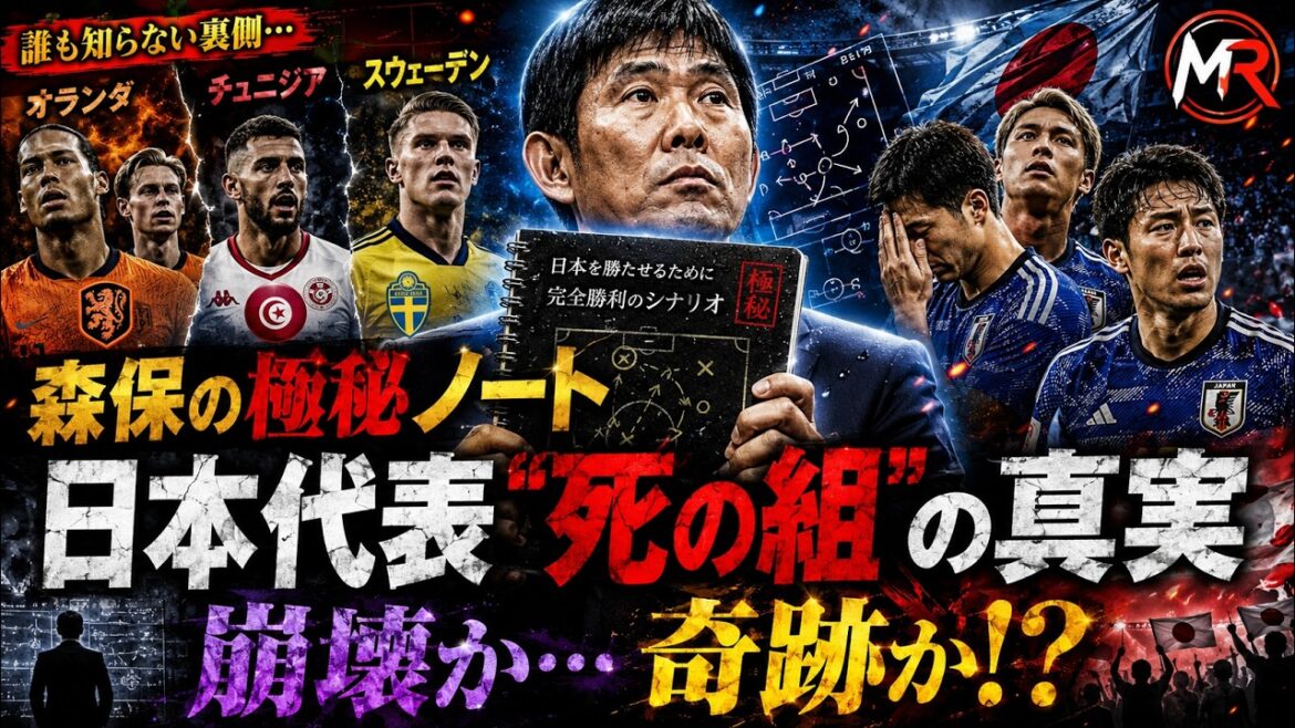 [Top Secret Leaked]Director Moriyasu's "Top Secret Notes" Revealed... I Can't Stop Trembling at the Too Cruel World Cup Scenario