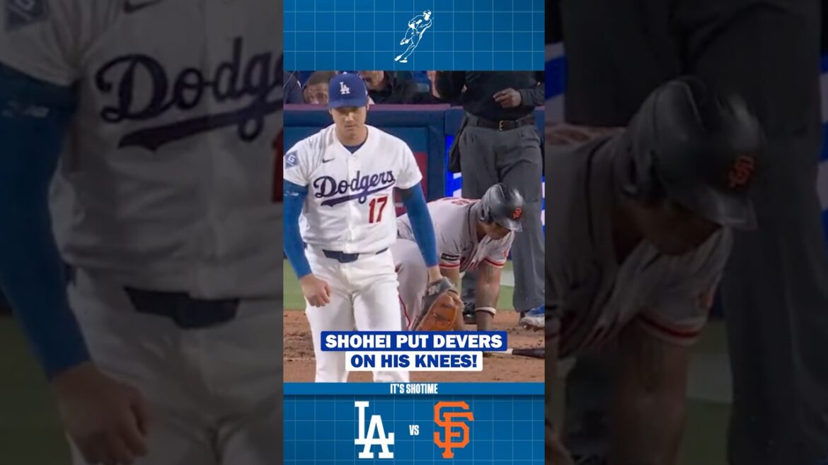 Shohei Ohtani Drops Devers With Filthy Sweeper