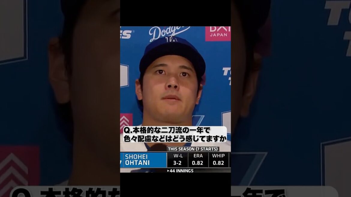 Dodgers Shohei Otani post-game interview🔥