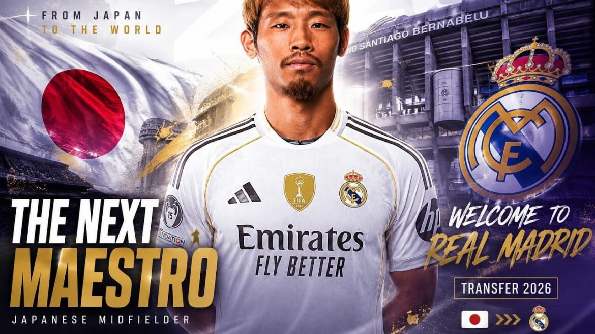 Hidemasa Morita (Hidemasa Morita) Welcome to Real Madrid?! All Skills, Goals & Assists 2025/2026!!