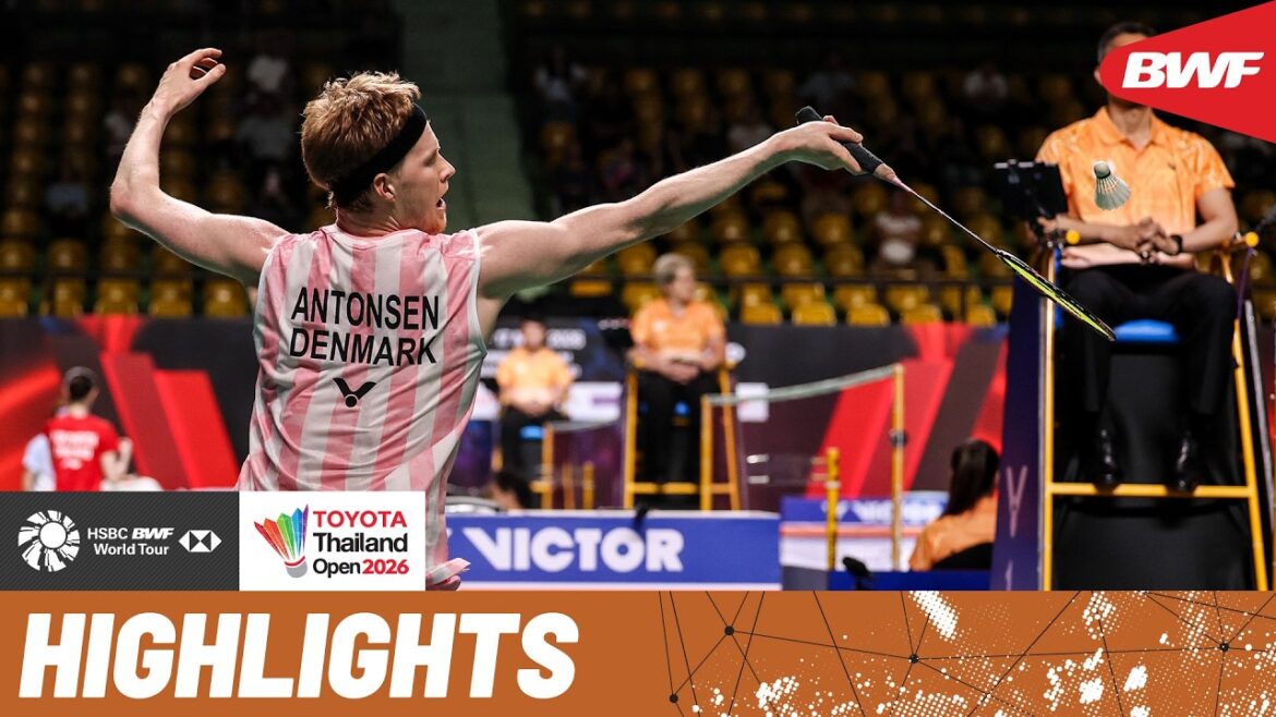 Anders Antonsen vs Yushi Tanaka | Clash of styles and counteroffensive play Anders Antonsen vs Yushi Tanaka | Clash of styles and counteroffensive play